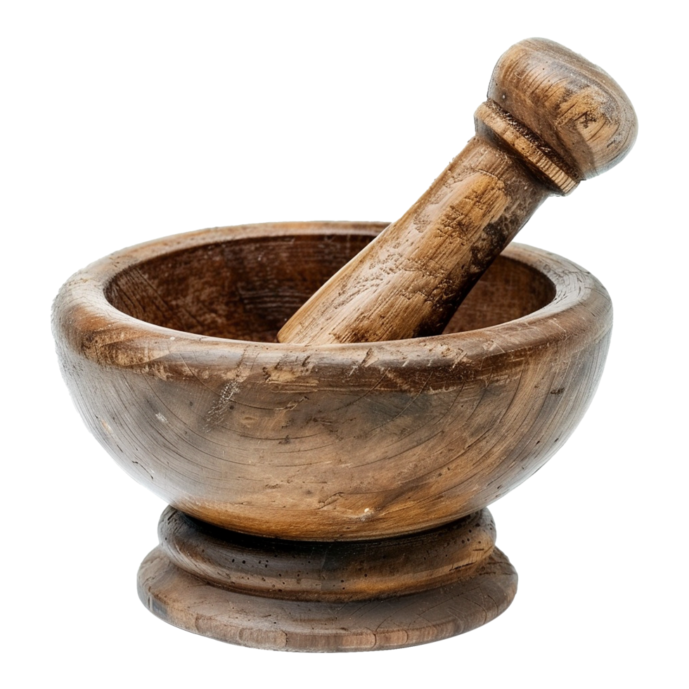 AI generated Pestle isolated on transparent background png