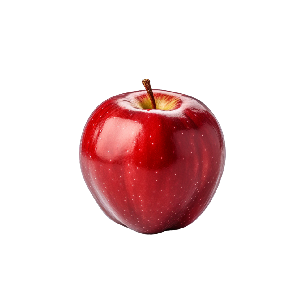 ai généré Frais Pomme fruit png isolé sur transparent Contexte