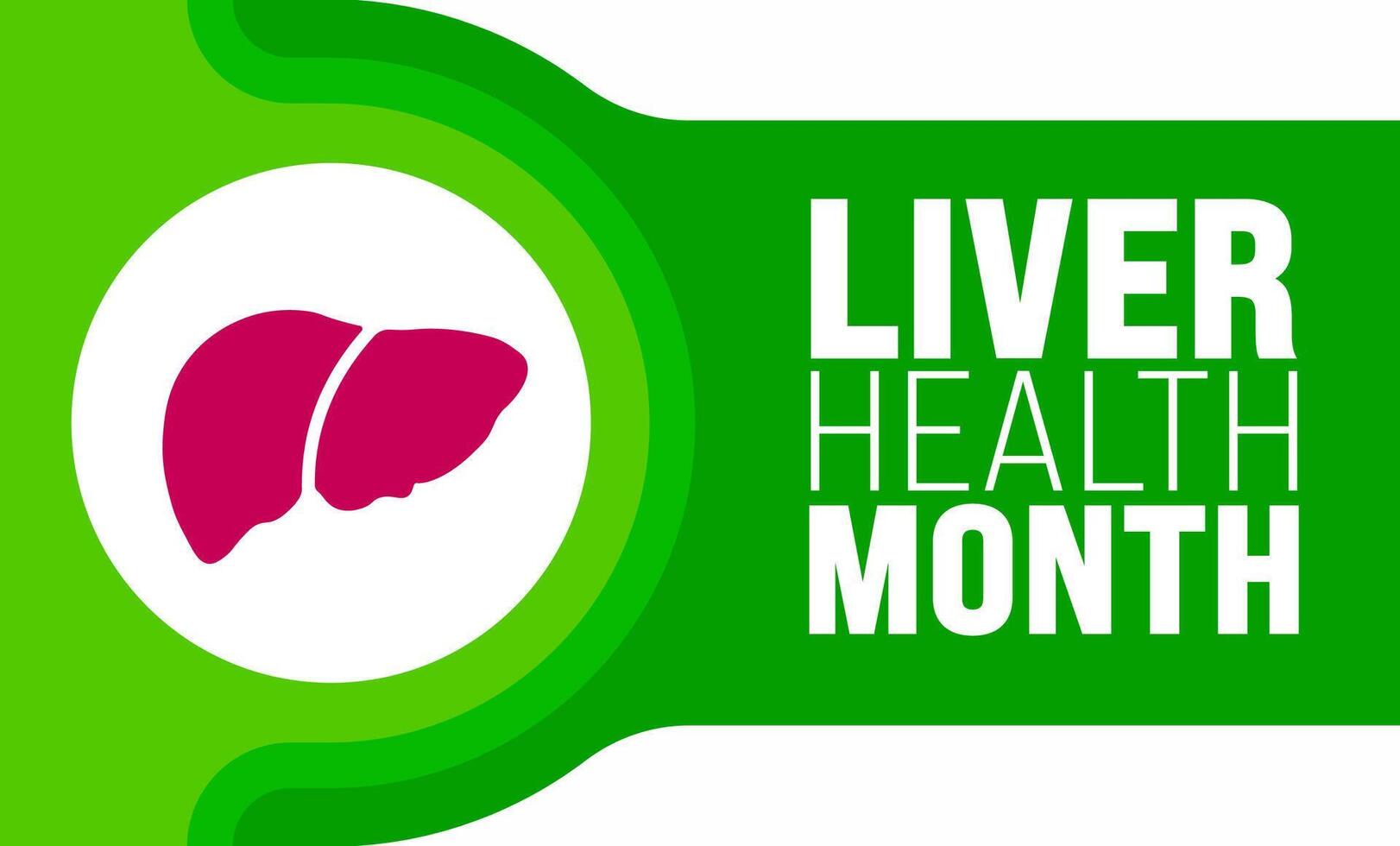 March is Liver Health Month background template. Holiday concept. use to background, banner, placard, card, and poster design template with text inscription and standard color. vector illustration.