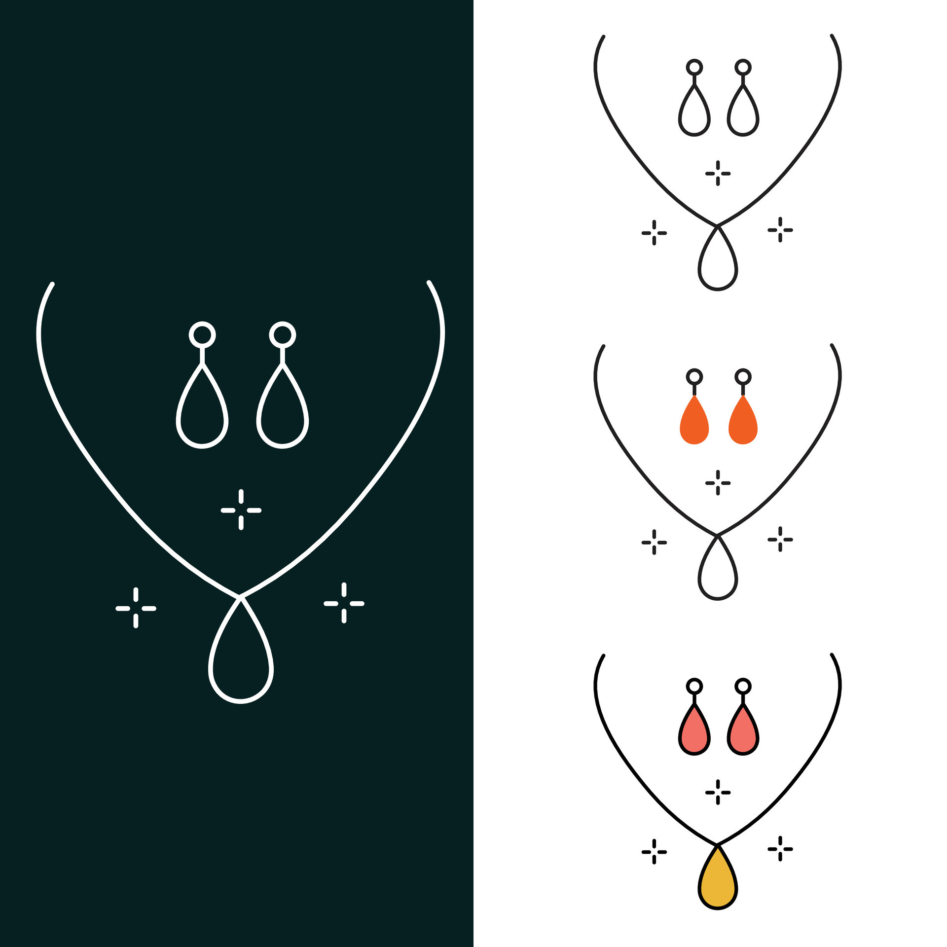 Bride Jewelry Vector illustrationI con Design 40327274 Vector Art at