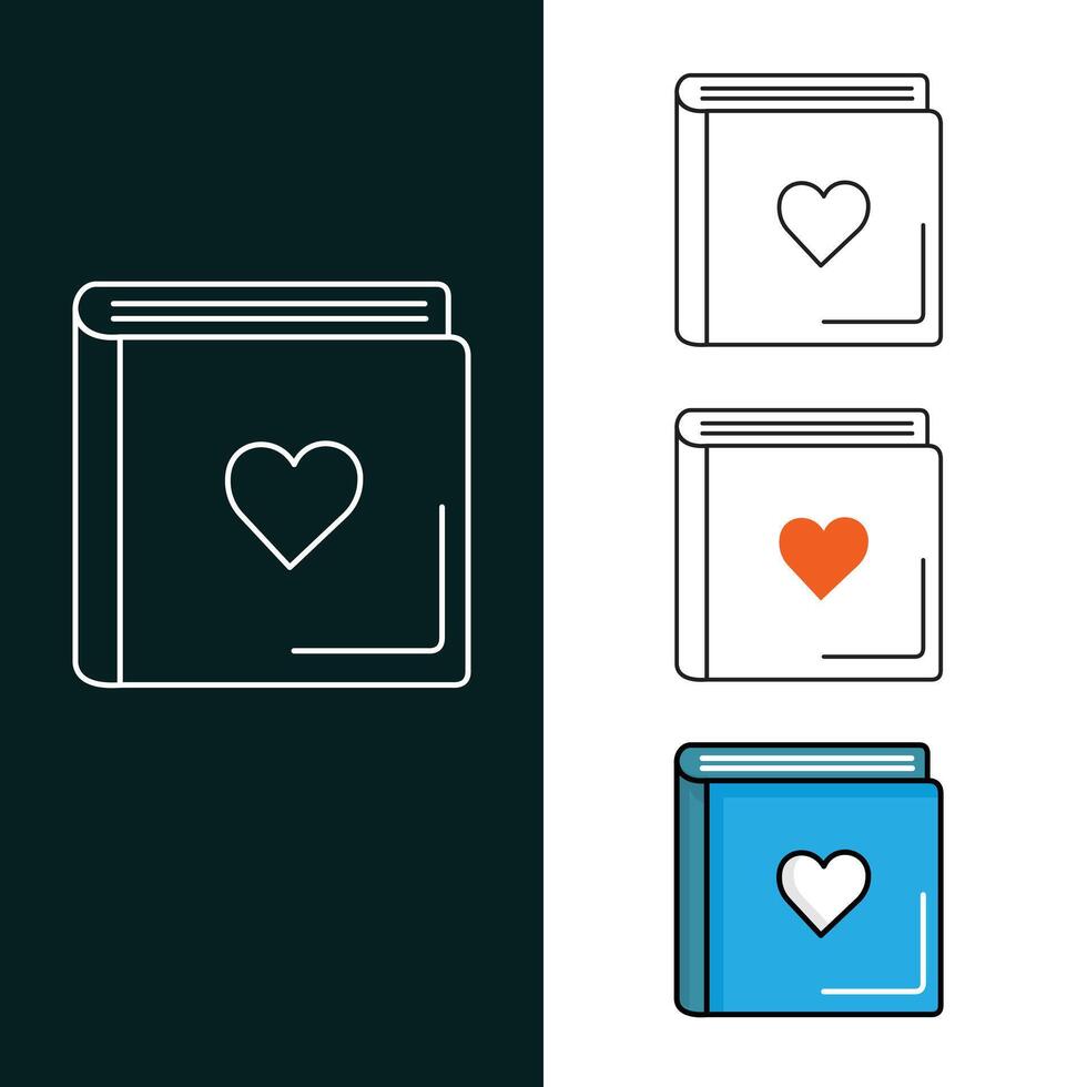 Photo Album Icon vector