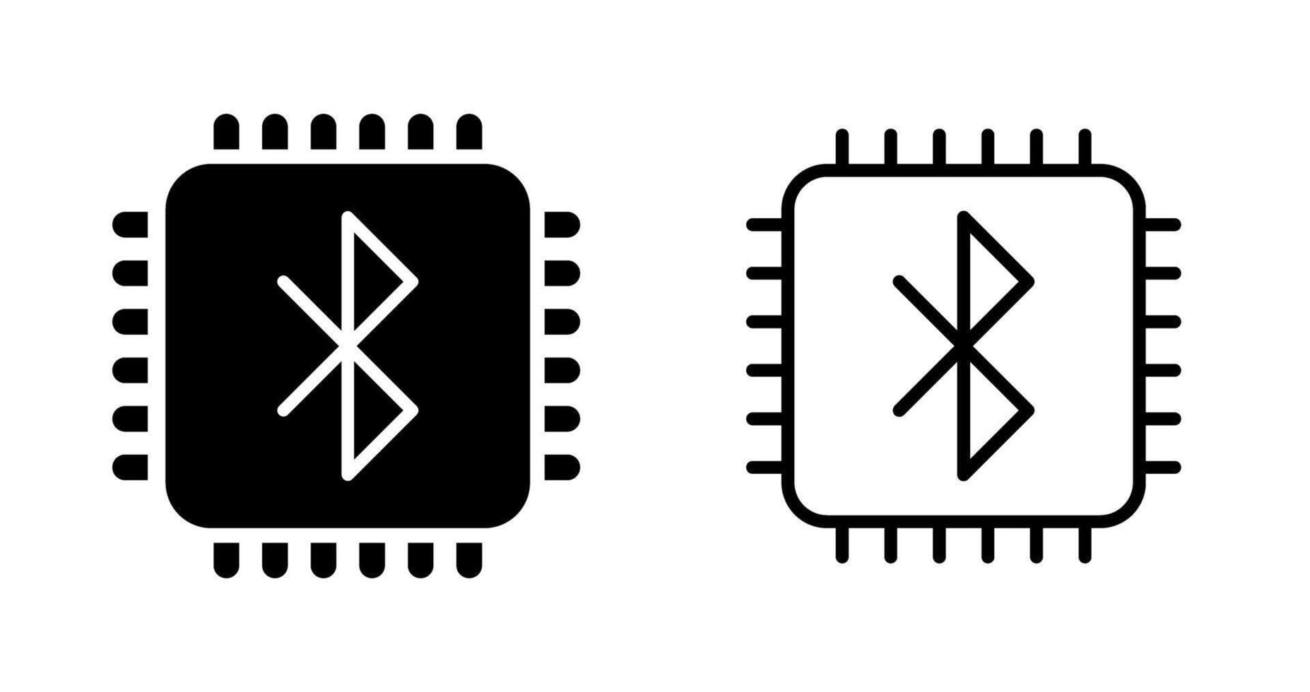 icono de vector de bluetooth