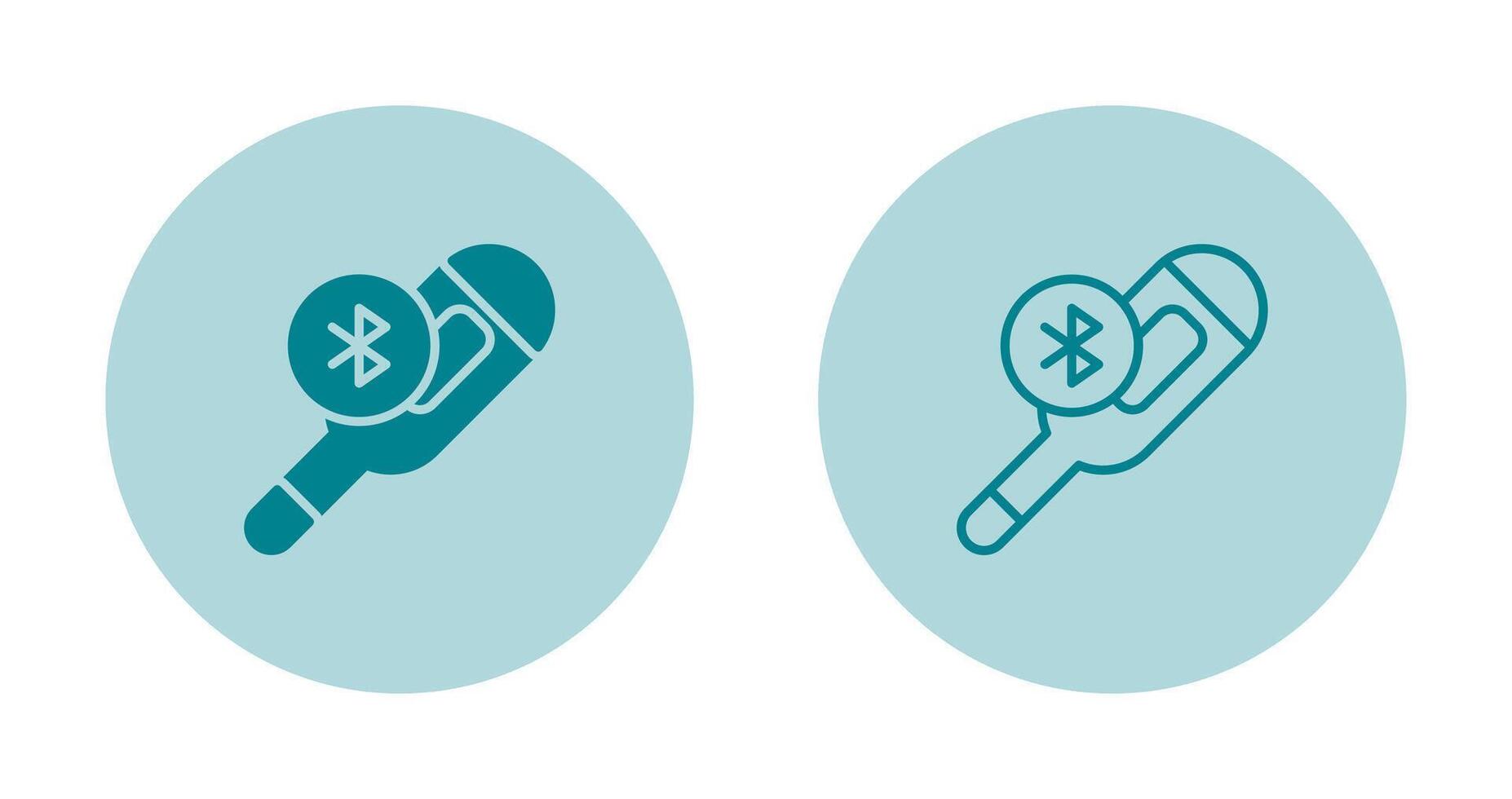 Bluetooth Thermometer Vector Icon