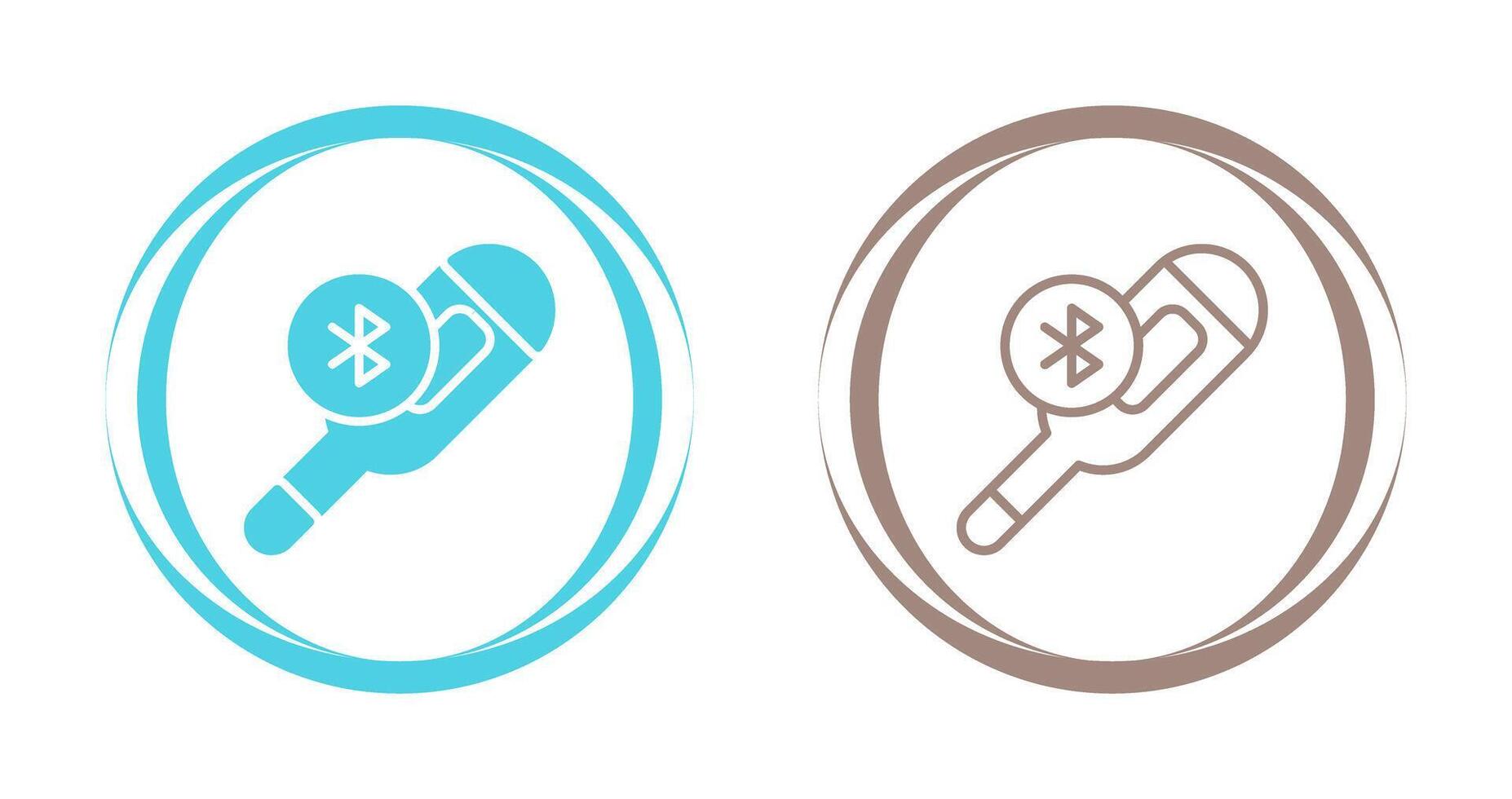 Bluetooth Thermometer Vector Icon