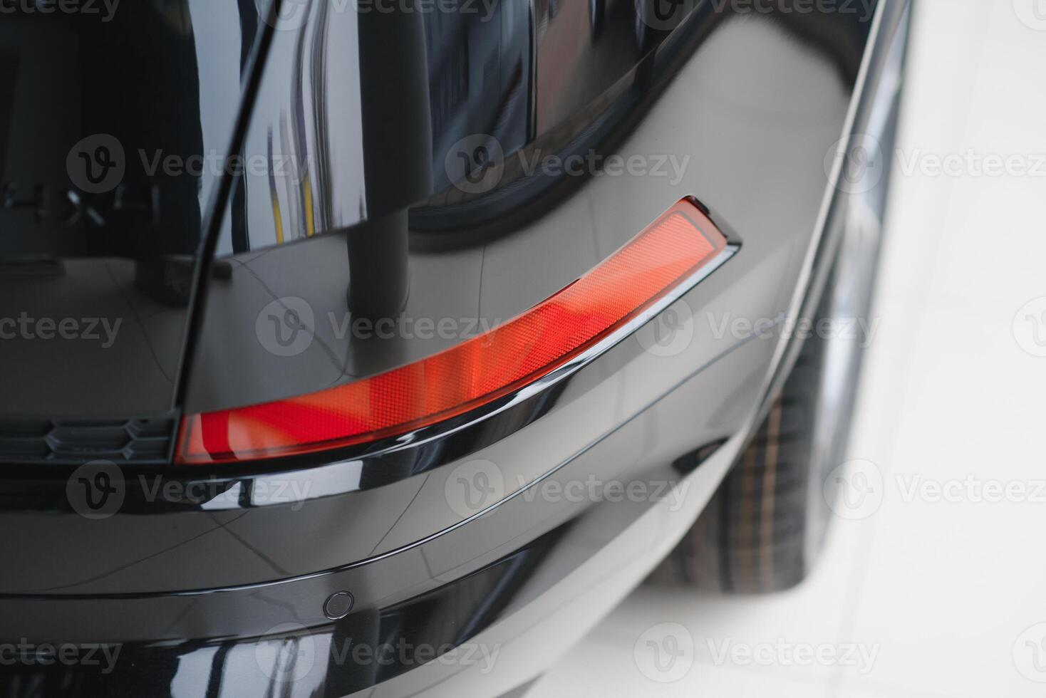 close-up design of a modern car photo