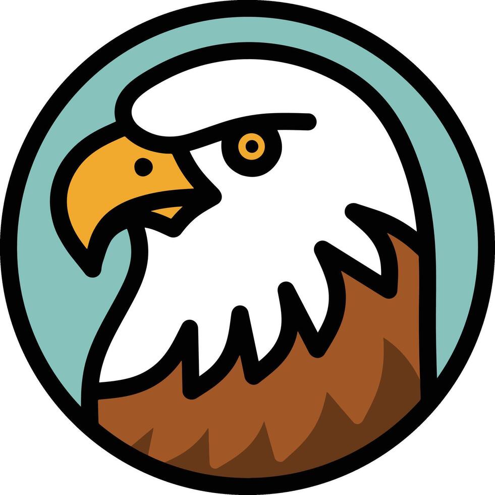 Eagle design cartoon vector