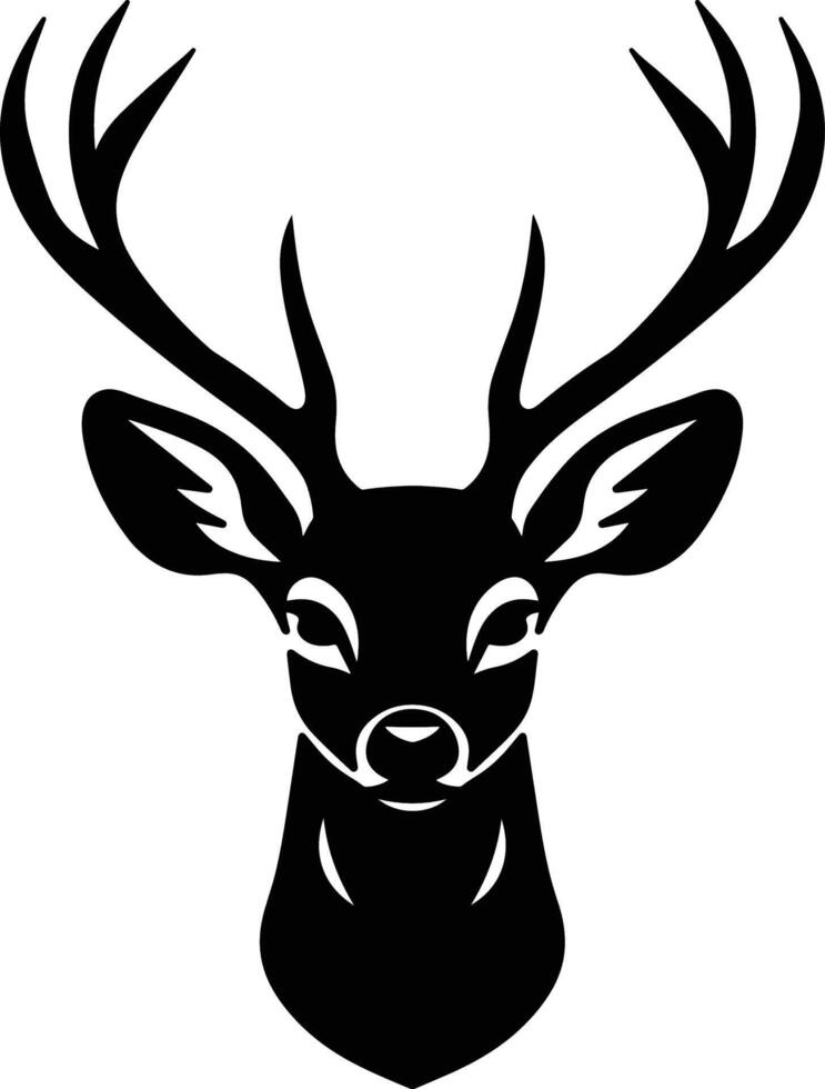 Deer logo design vector