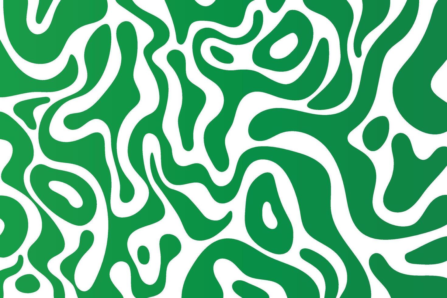 Horizontal banner with doodle Wavy and swirled lines. Abstract wallpaper. Vector illustration.