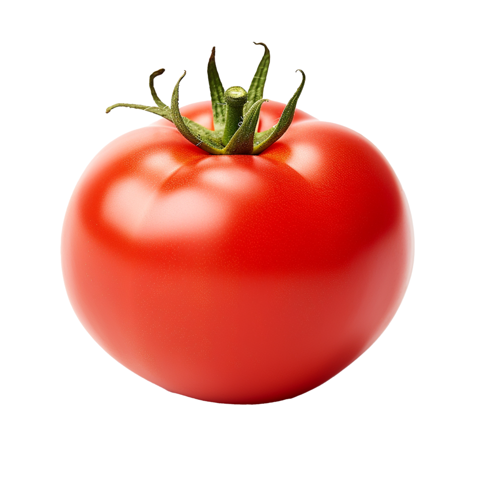 AI generated Tomato png isolated on transparent background