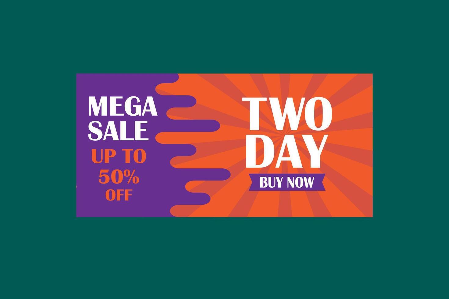 MEGA SALE UP TO 50 OFF vector