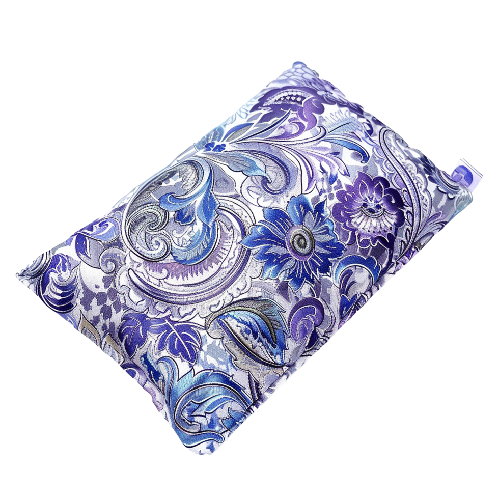 AI generated Beautiful scented eye pillow isolated on transparent background png