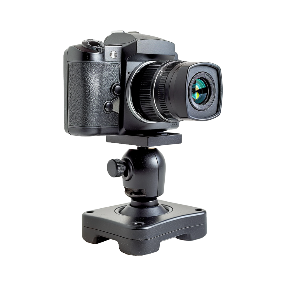 AI generated Action camera isolated on transparent background png
