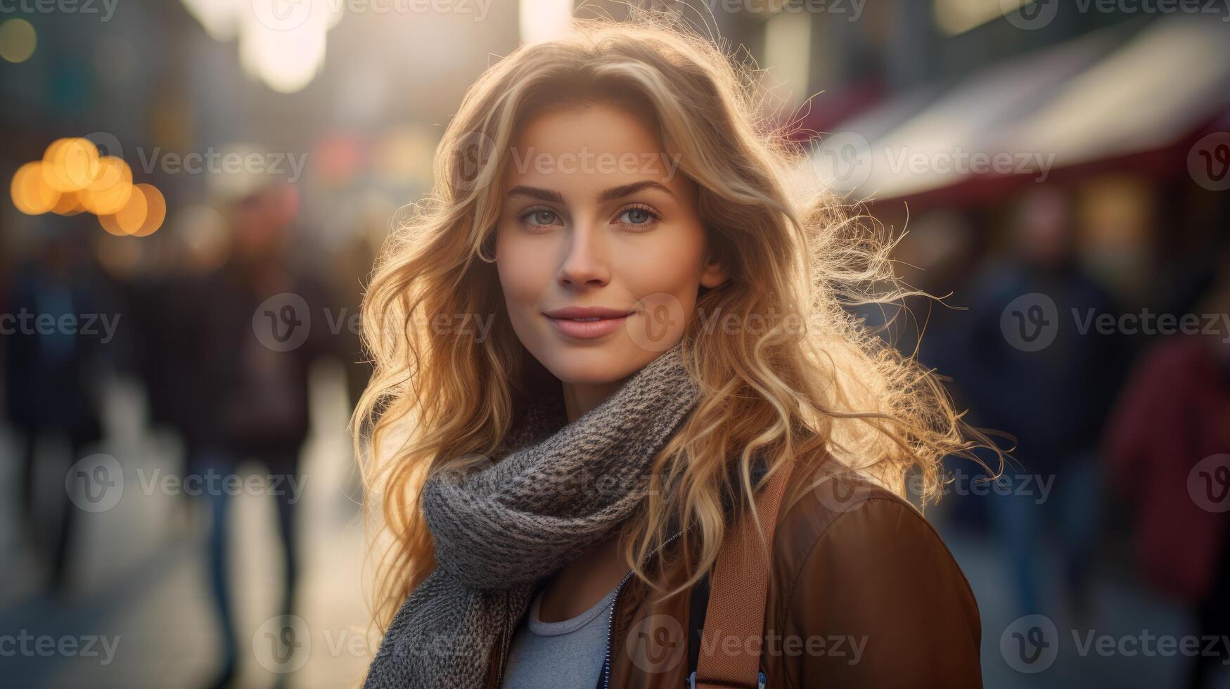 AI generated Flamenco Spirit - Fashionable Woman with Floral Detail photo