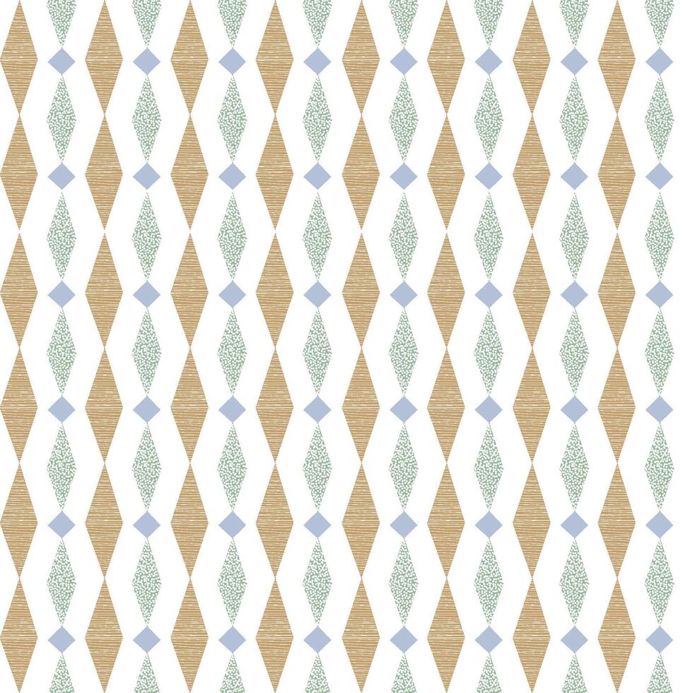 Seamless Geometric Pattern, Pastel Colorm Diamond Shape- Geometric pattern design vector