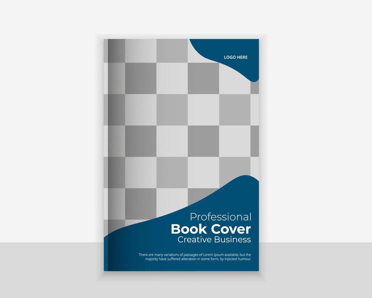 Modern and Corporate Business book or brochure cover design vector