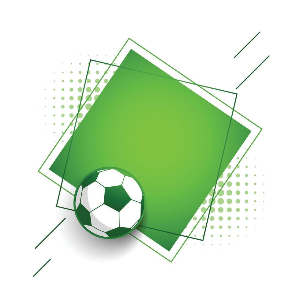 soccer or football league background with text space vector