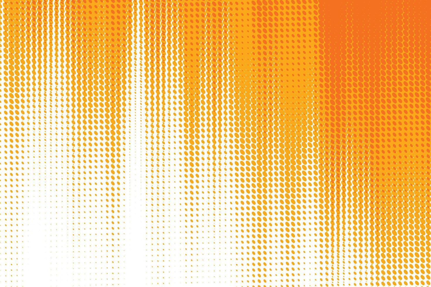 blanco y naranja trama de semitonos textura fondo en resumen estilo vector