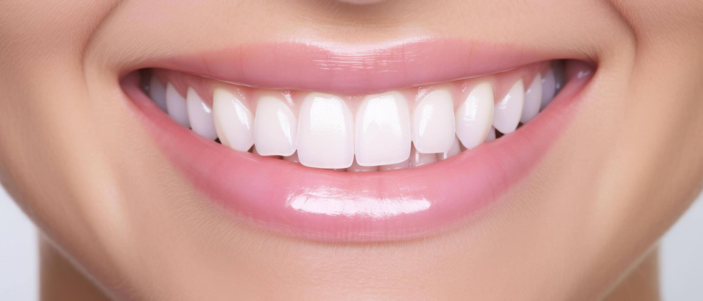 AI generated teeth whitening dental clinic, cosmetic dentistry photo