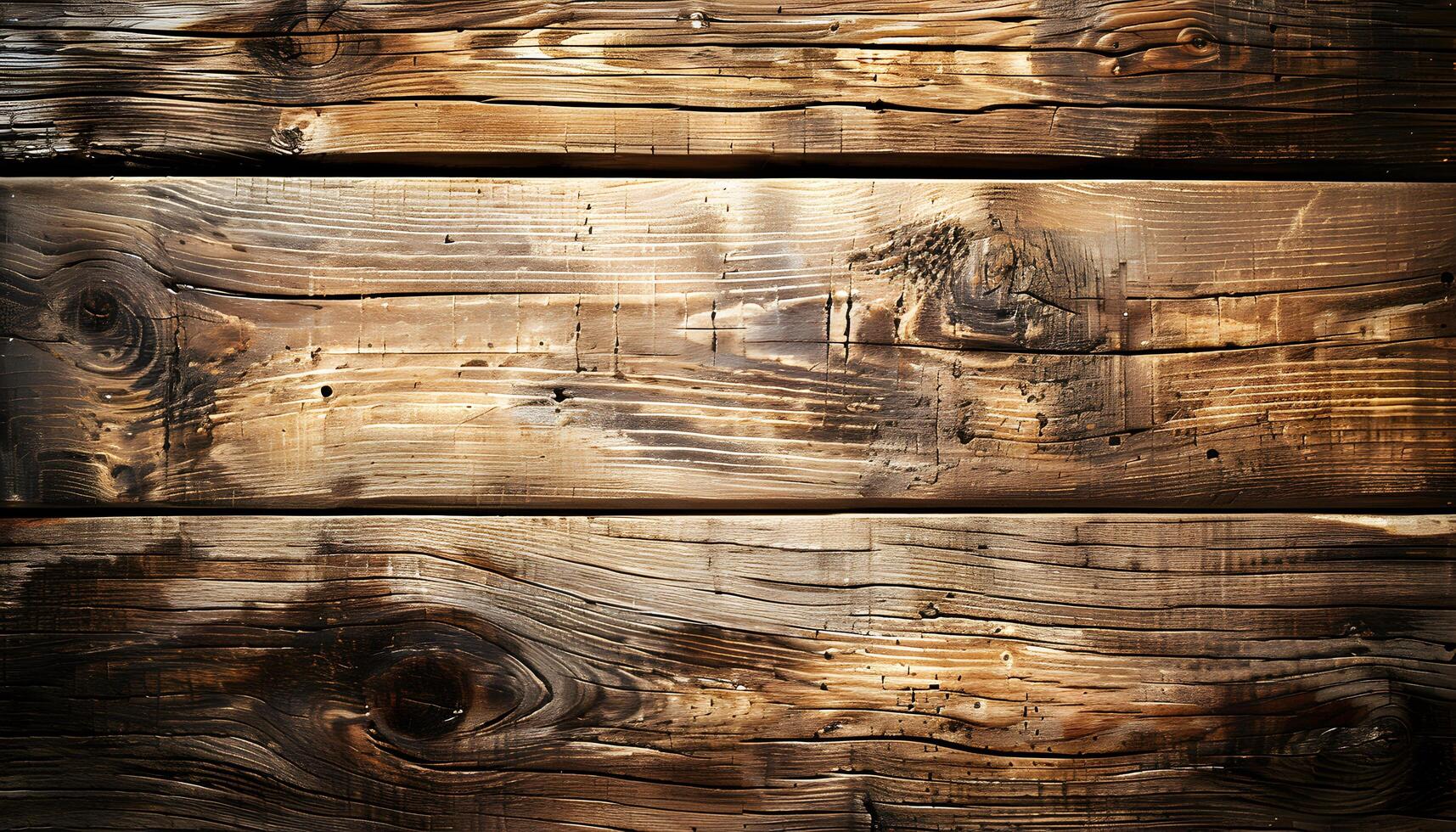 AI generated a close up of a wood panel with a dark background photo