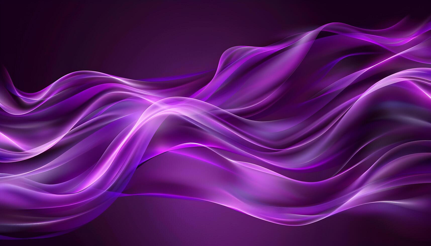 AI generated abstract purple wave background photo