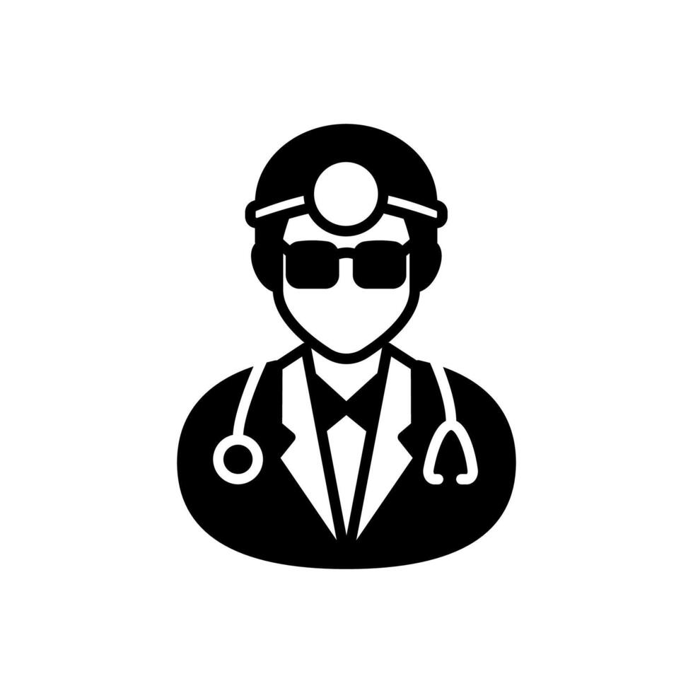 Orthopedic Surgeon icon in vector. Logotype vector