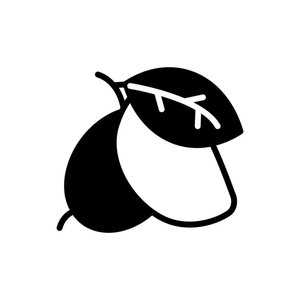 Mango  icon in vector. Logotype vector