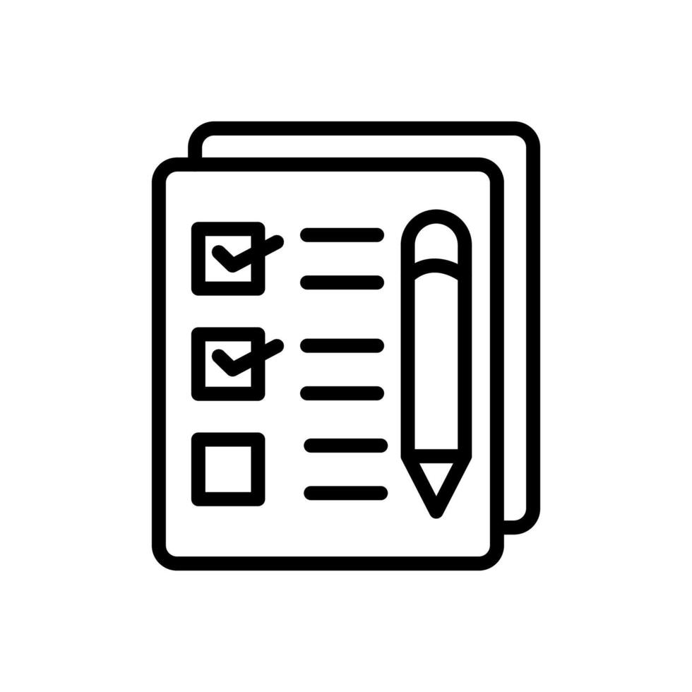 Assessment  icon in vector. Logotype vector