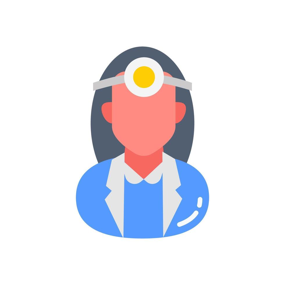 Maxillofacial Surgeon icon in vector. Logotype vector