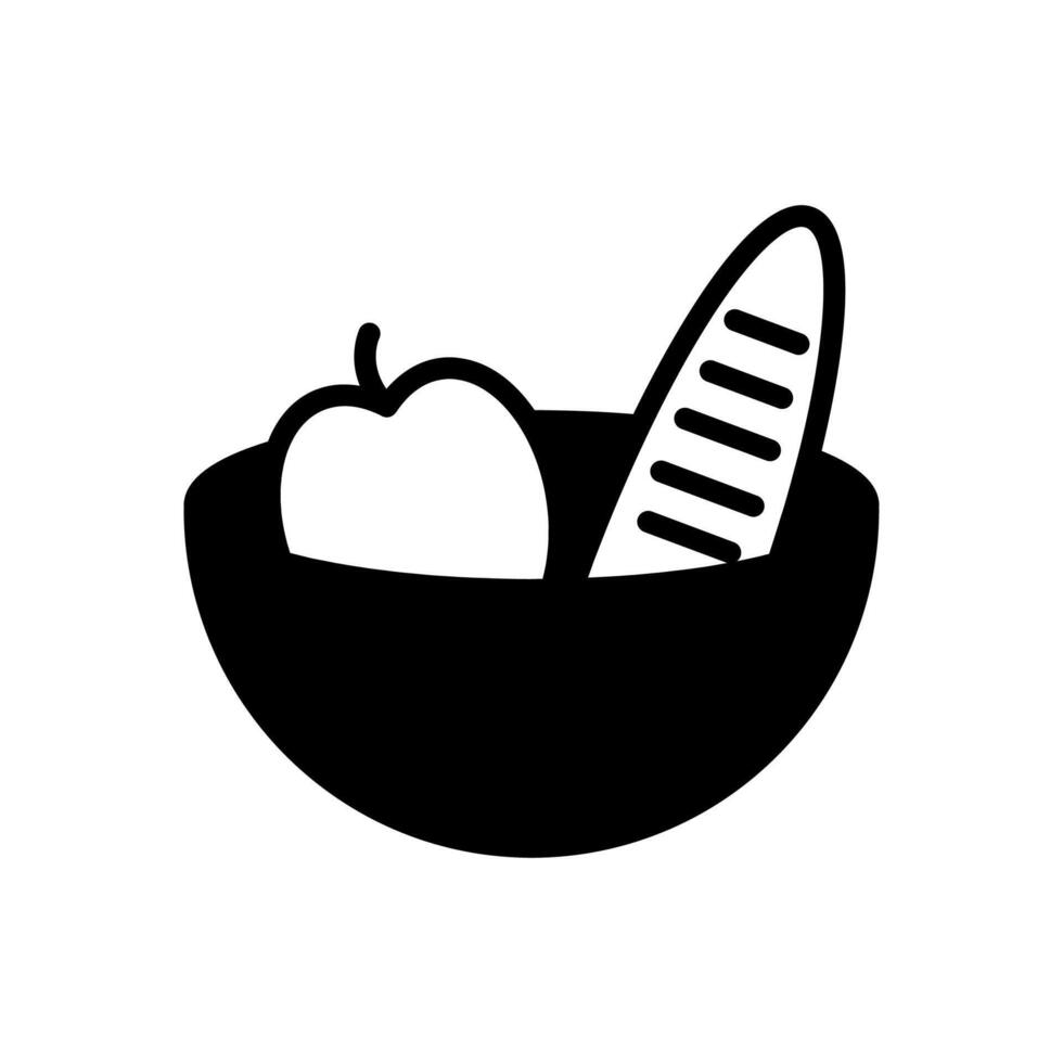 Nutrition  icon in vector. Logotype vector