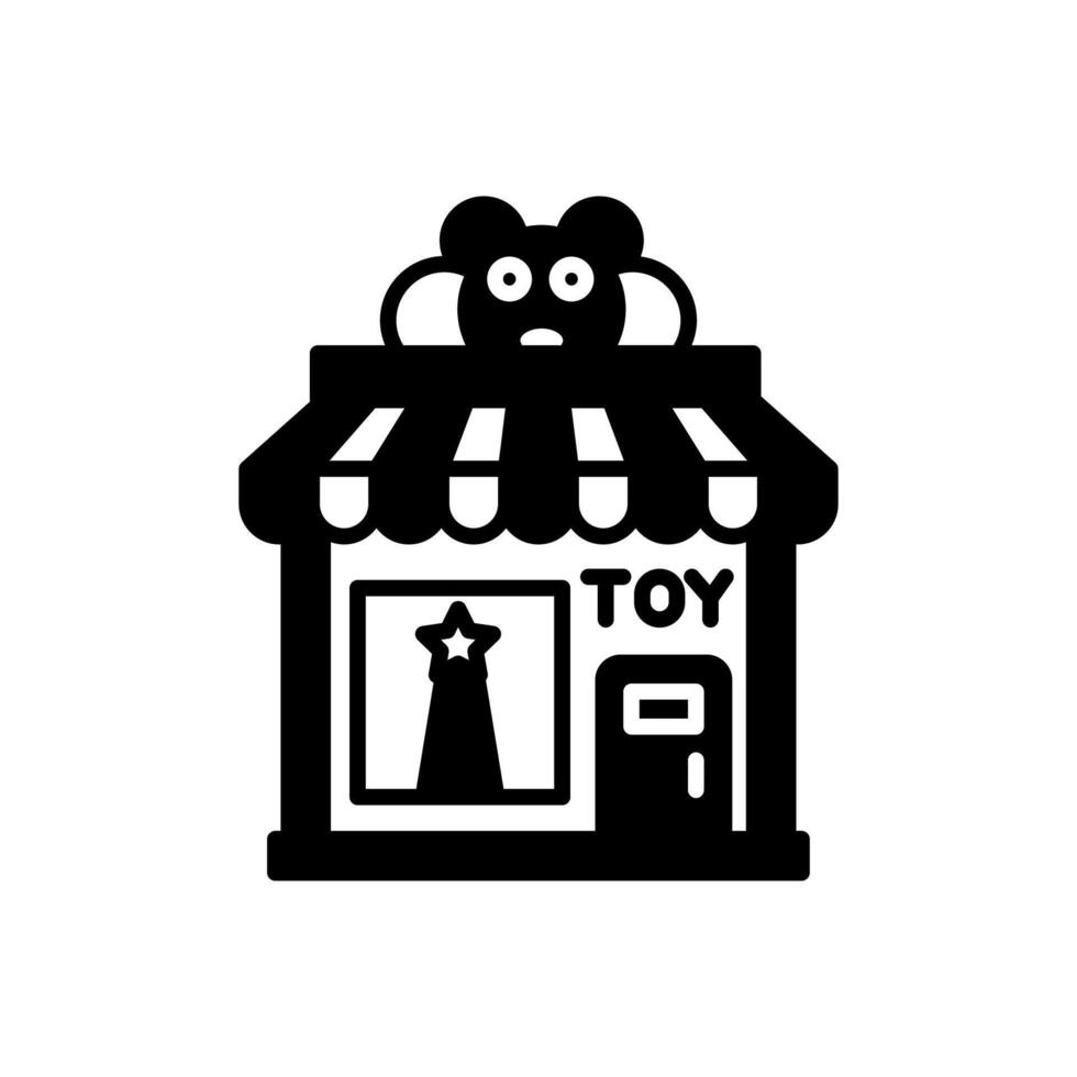 Toy Shop Diet  icon in vector. Logotype vector