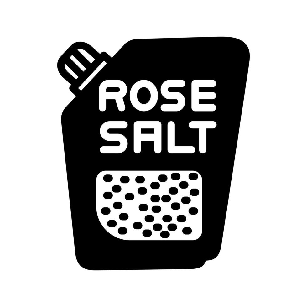 Bolivian Rose Salt  icon in vector. Logotype vector