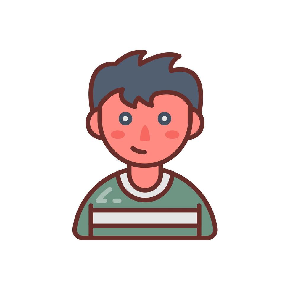Naughty Boy icon in vector. Logotype vector