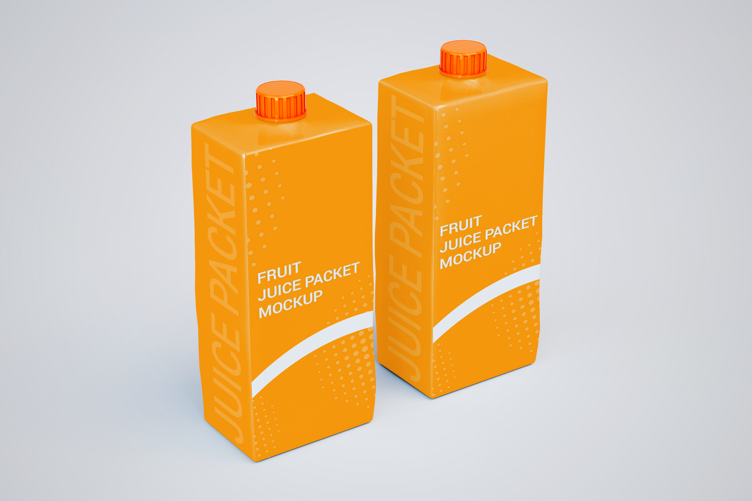 fruit juice packet mockup psd