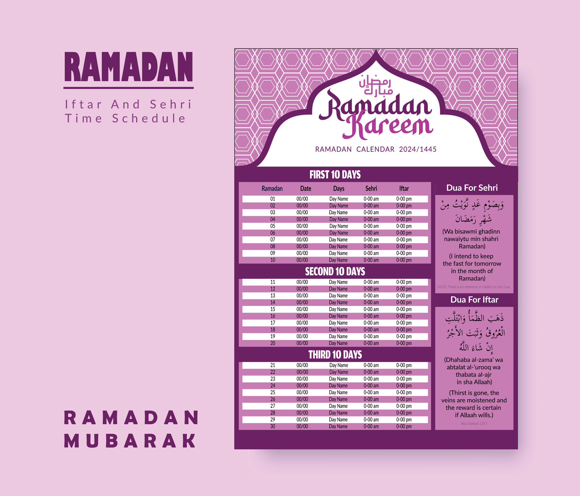 ramadan 2025 orari preghiera