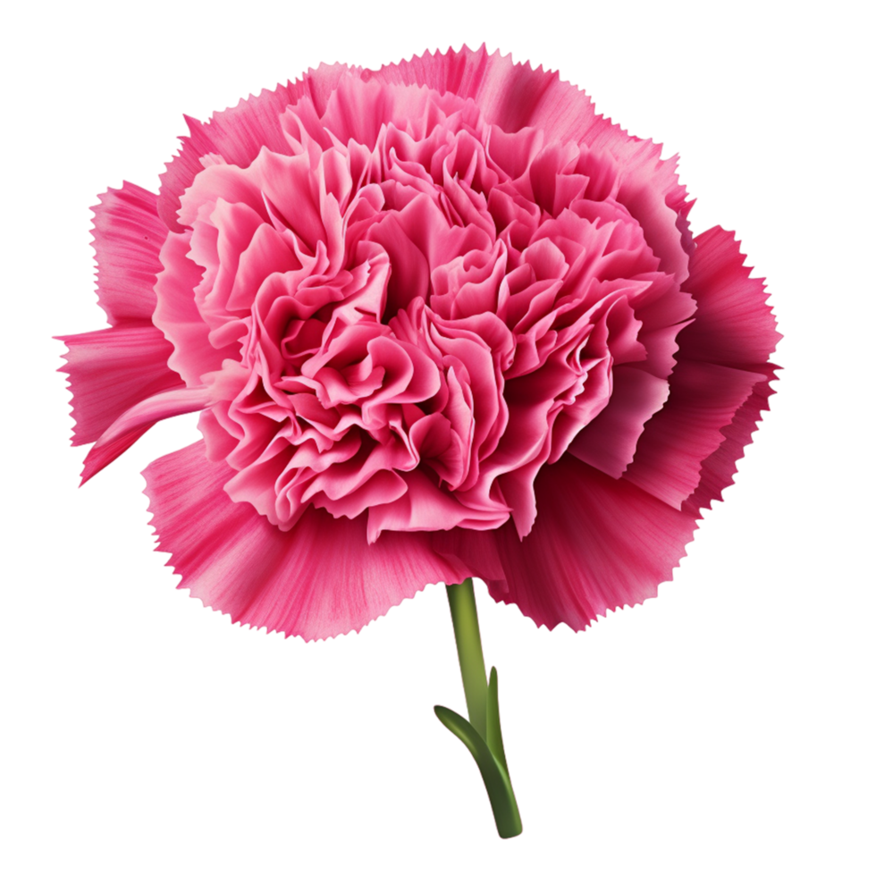 AI generated Carnation Flower Bouquet Pink Flowers png