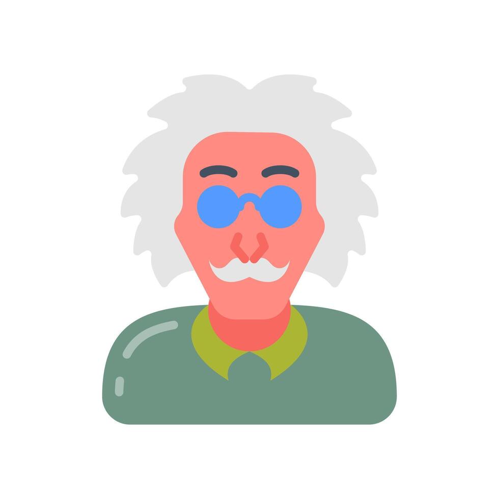 Physicist  icon in vector. Logotype vector