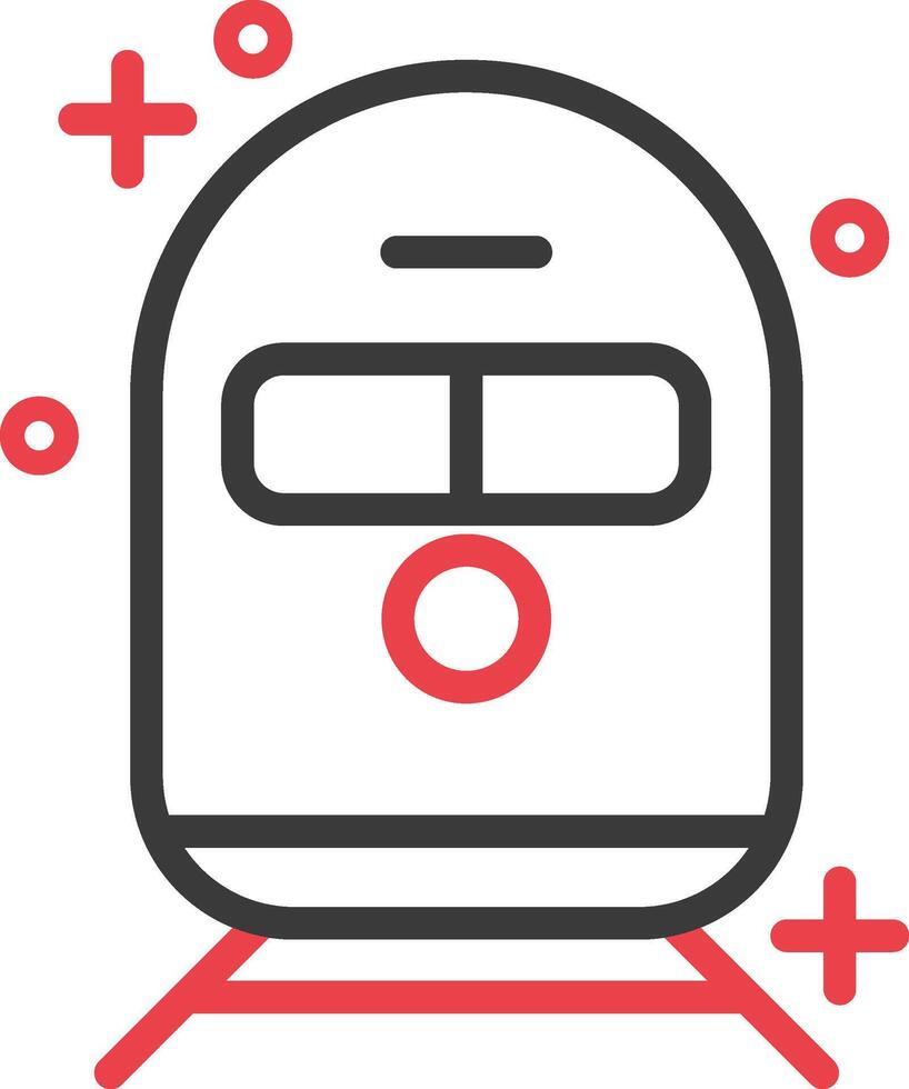 tren ilustración diseño vector