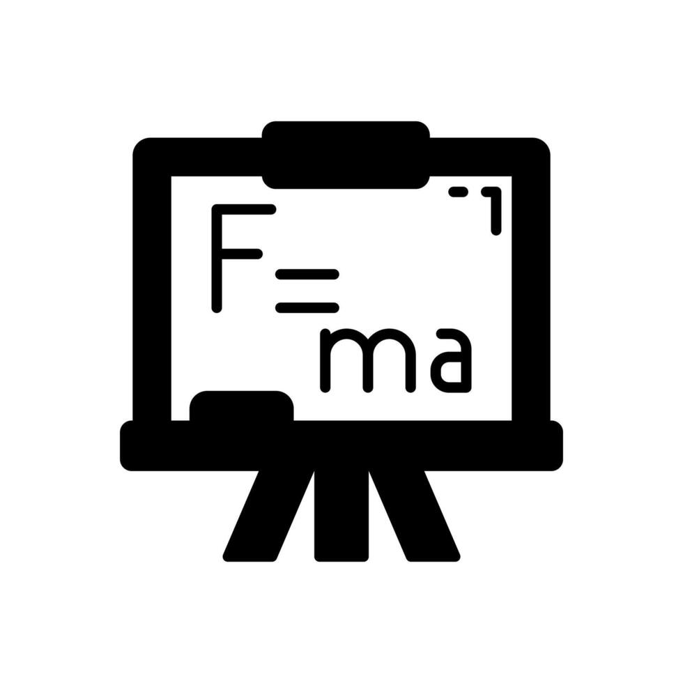 Formula  icon in vector. Logotype vector