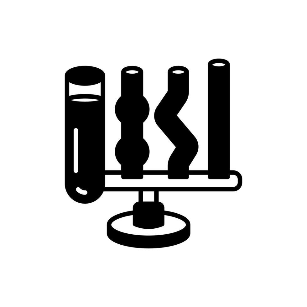 Communicating Vessel  icon in vector. Logotype vector