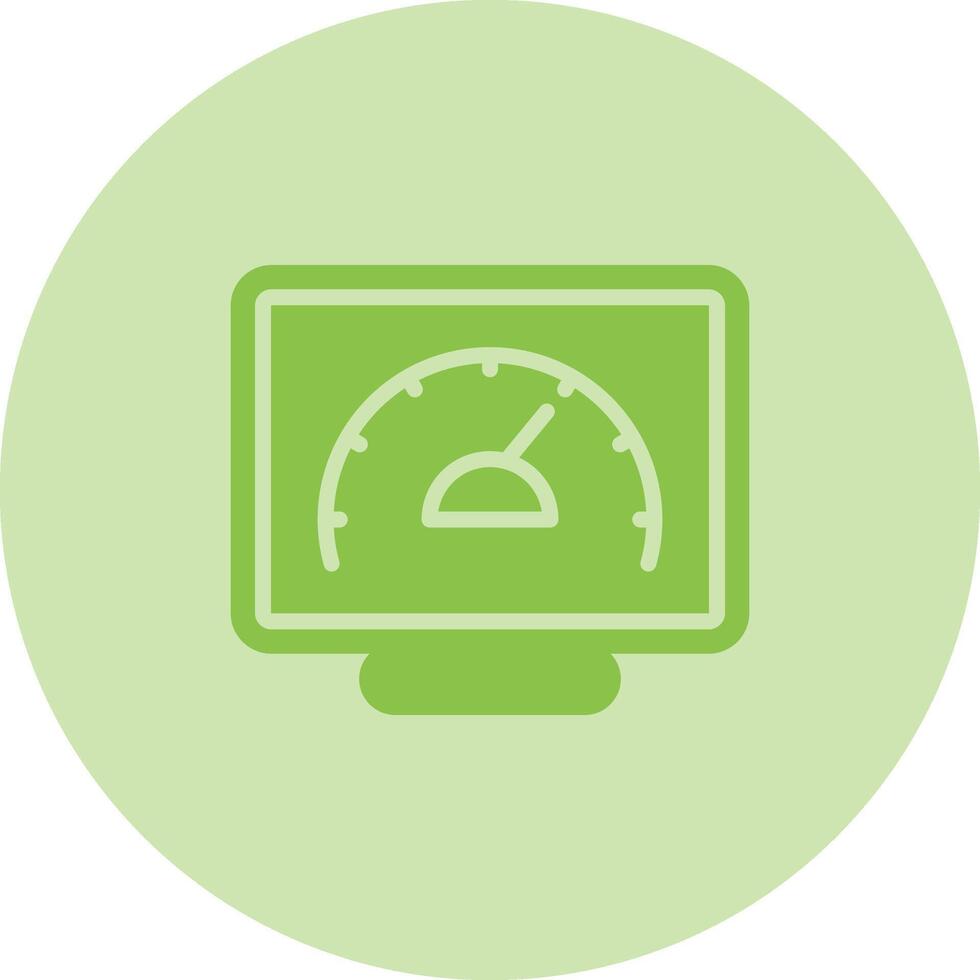 Desktop Computer Vector Icon