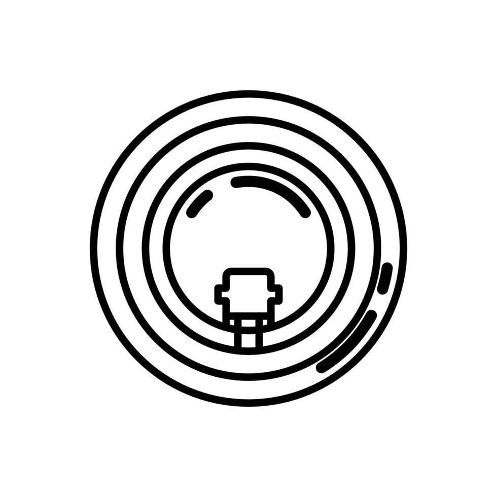 Eye Contact Lens icon in vector. Logotype vector
