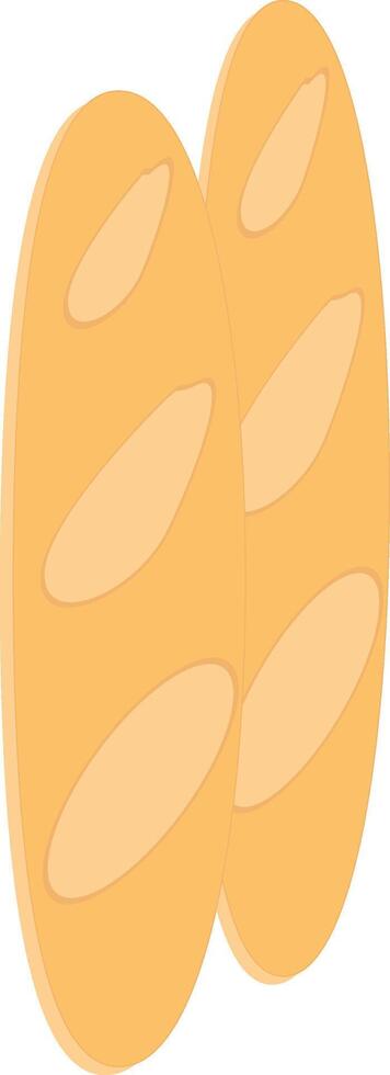 baguette illustration design vector