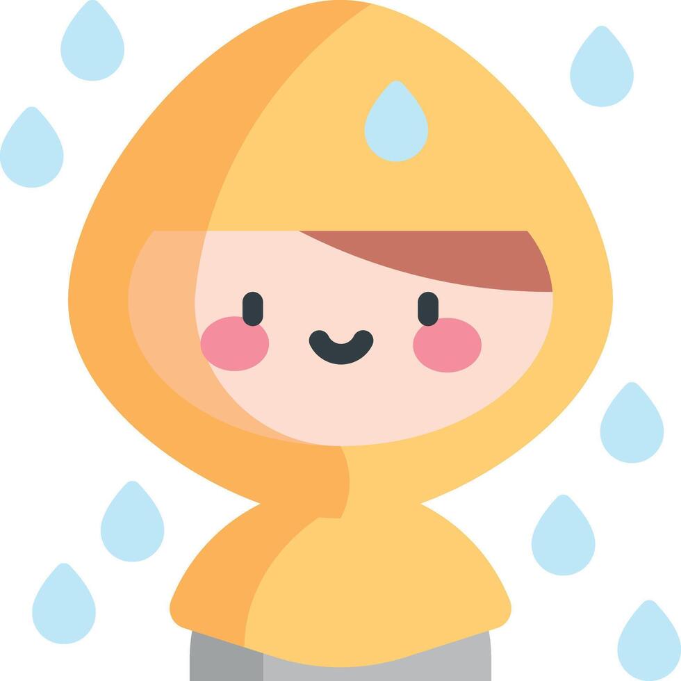 lluvia ilustración diseño vector