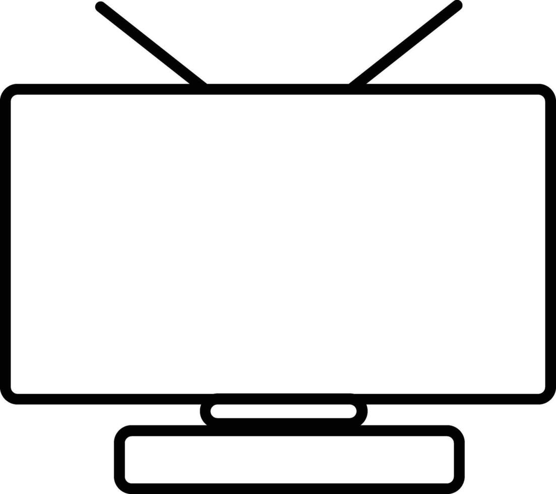 television illustration design vector