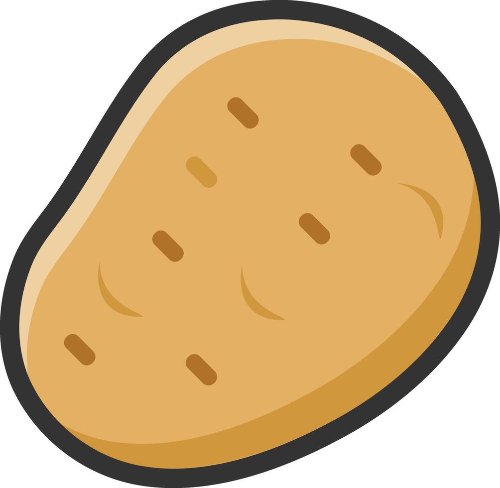 potato illustration design vector