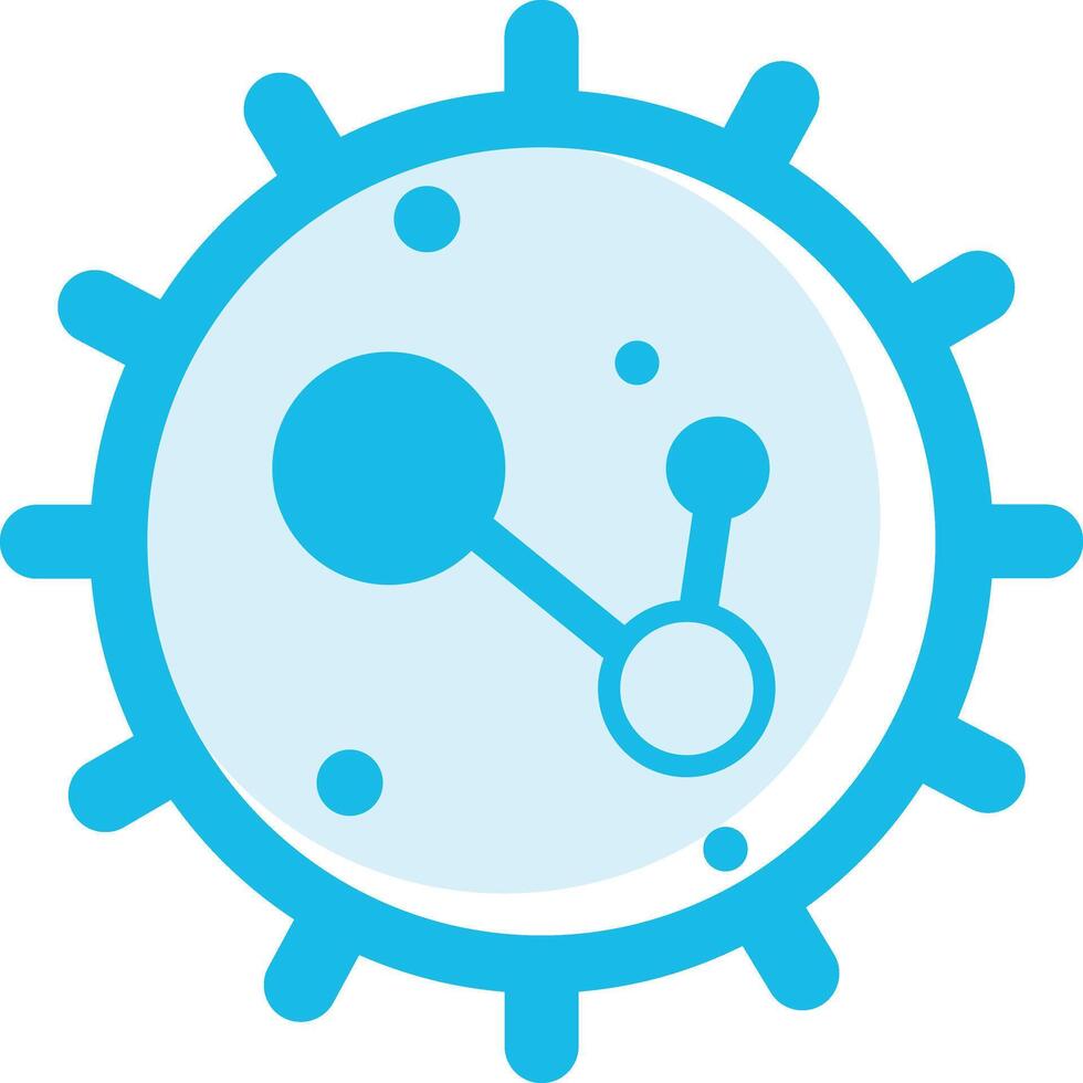 microbiological examination illustration design vector