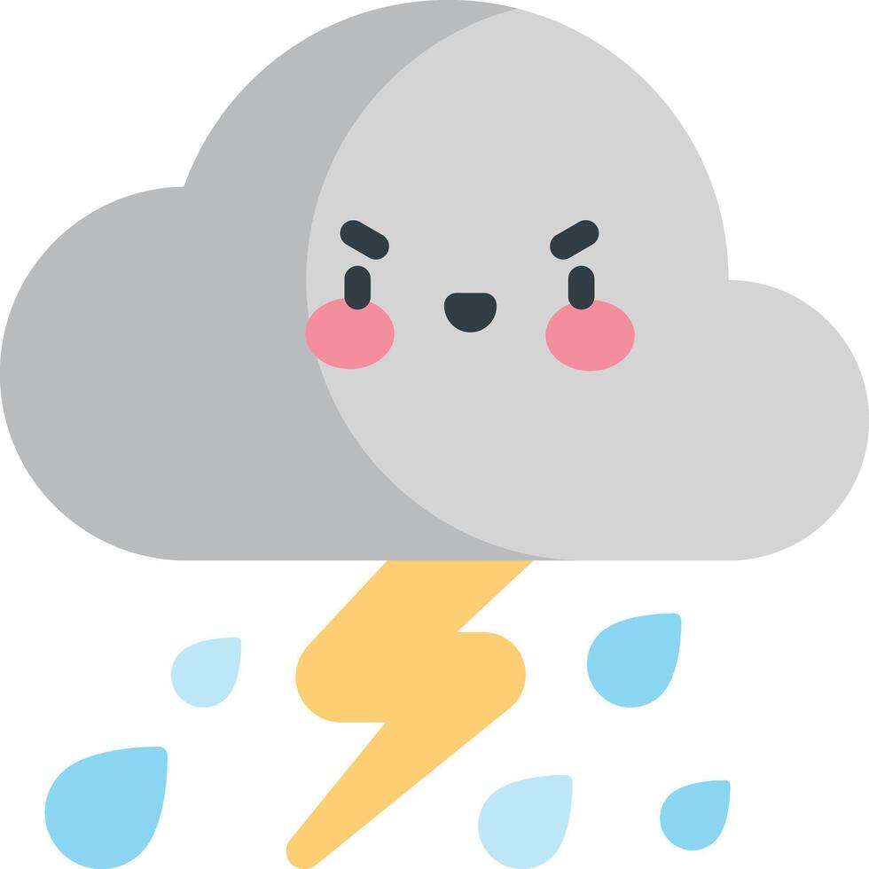 storm illustration design vector