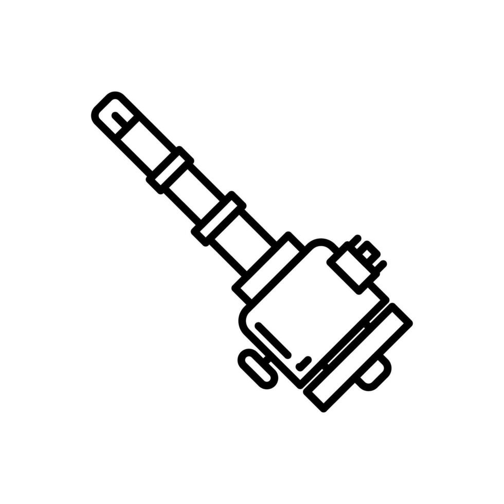 Nano Mechanical Testing icon in vector. Logotype vector