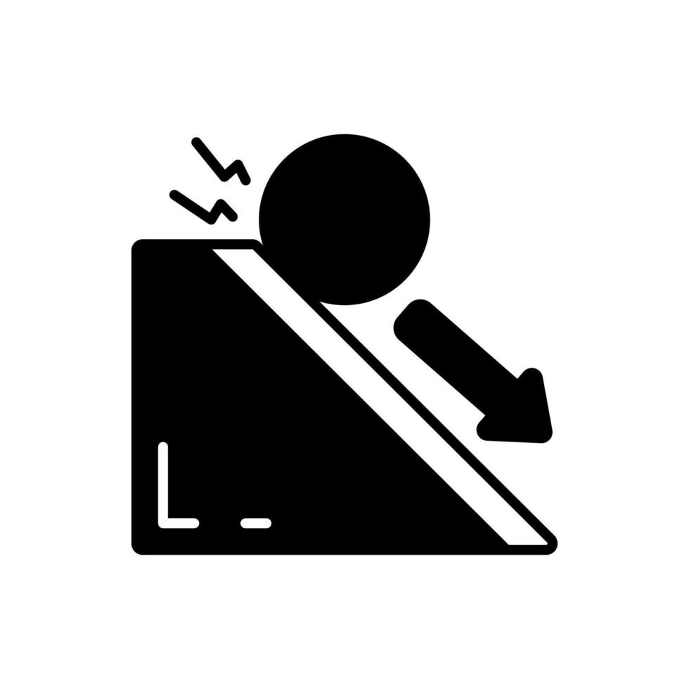 Kinetic Energy  icon in vector. Logotype vector