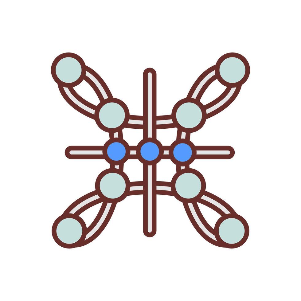 Nano Fiber icon in vector. Logotype vector